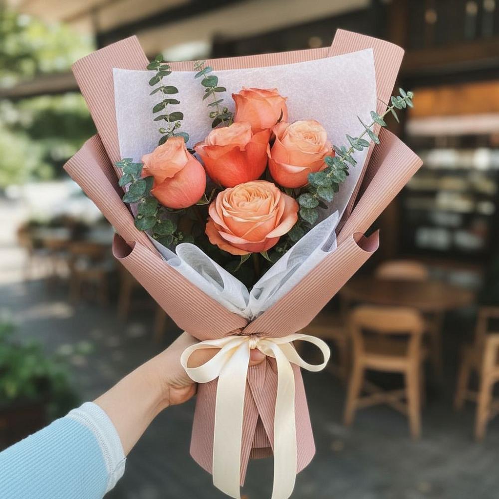 Букет цветов из: Розы в Барышево