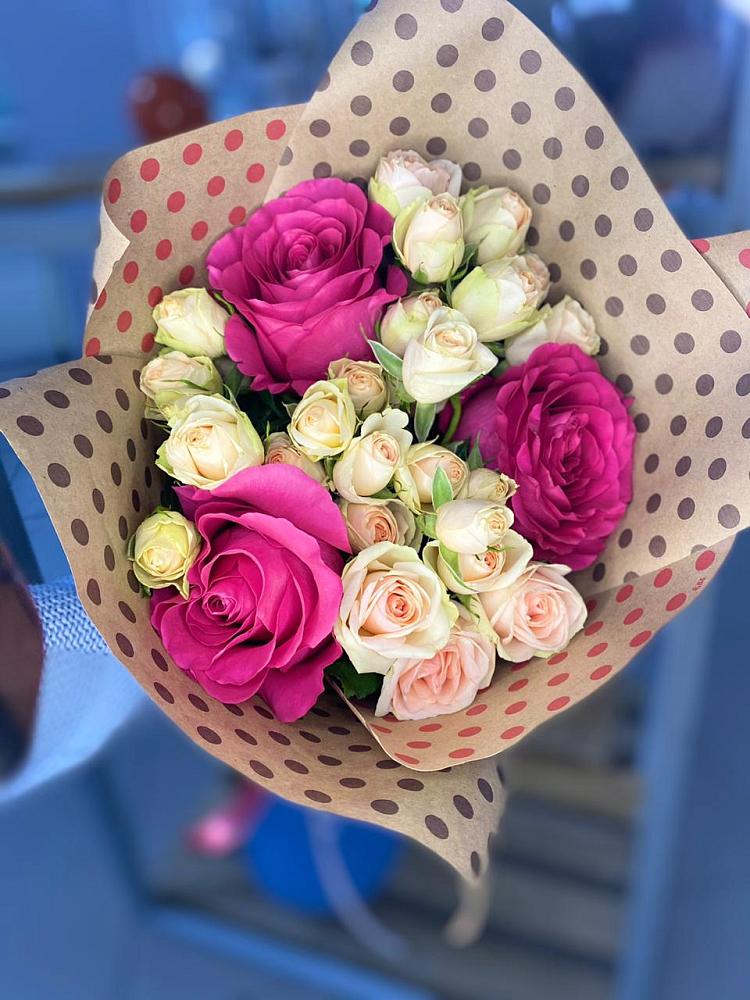 Букет цветов из: Розы в Барышево