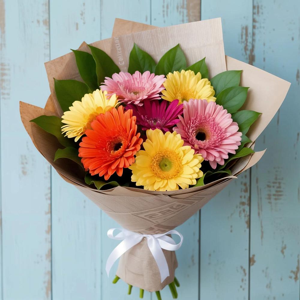 Букет цветов из: Герберы в Барышево