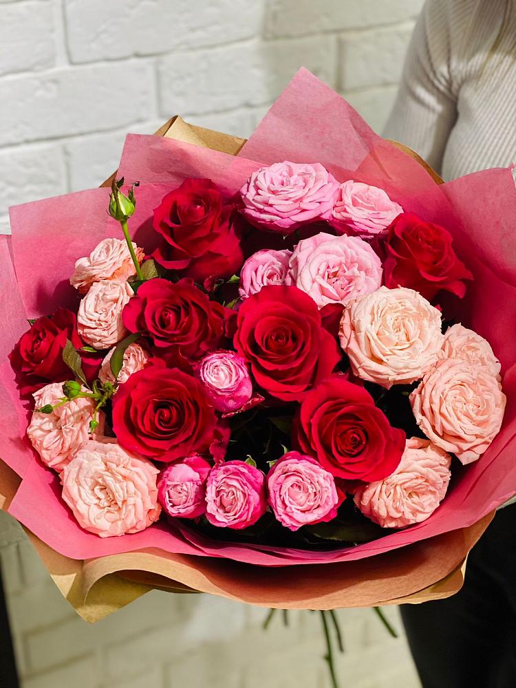 Букет цветов из: Розы в Барышево