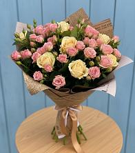 Букет цветов из:  Розы в Барышево
