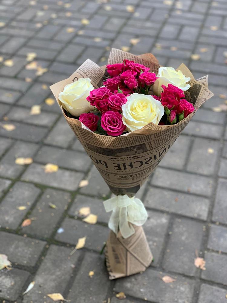 Букет цветов из: Розы в Барышево