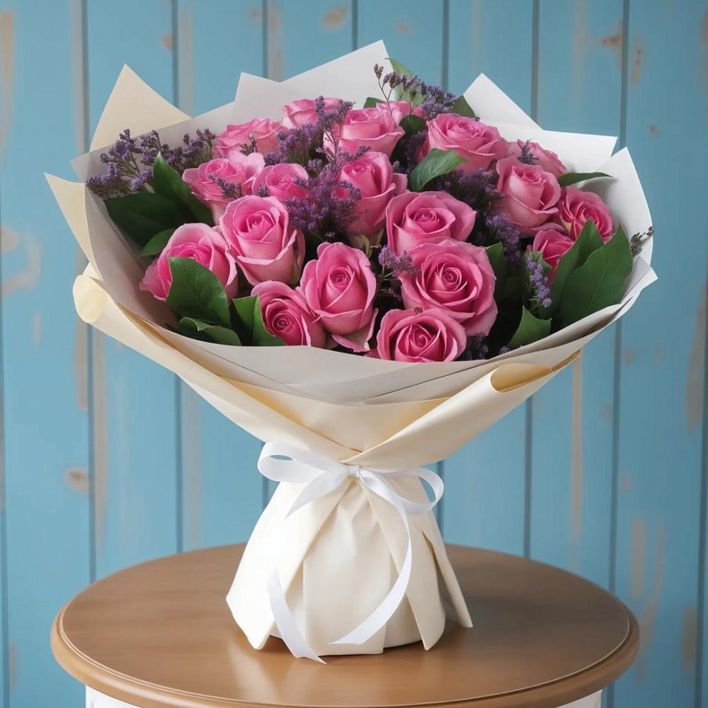 Букет цветов из: Розы в Барышево