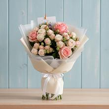 Букет цветов из:  Розы в Барышево