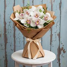 Букет цветов из:  Орхидеи и Розы в Барышево