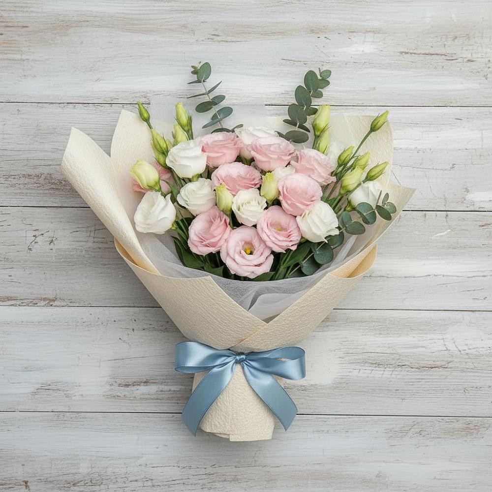 Букет цветов из: Лизиантусы в Барышево